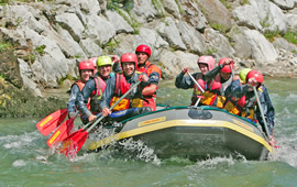 Rafting auf der Lammer
          