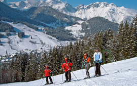 Ski fahren in St. Martin am Tennengebirge und in der Skiregion Dachstein-West