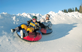 Snowtubing im Salzburger Land